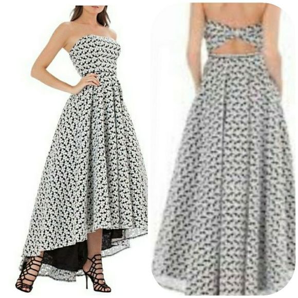 JS Collections Dresses & Skirts - JS Collectios Strapless High Low